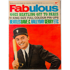 The Beatles in Paris Johnny Hallyday Fabulous magazine 28th March 1964