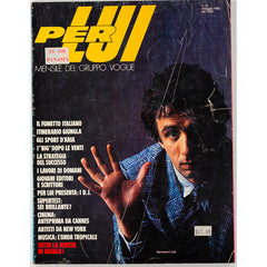 FRANCESCO NUTI Vincent Gallo FRANCA SOZZANI Per Lui magazine # 16 1984