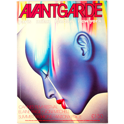 Joni Mitchell Elaine Paige Cannes Film Avantgarde magazine 1983