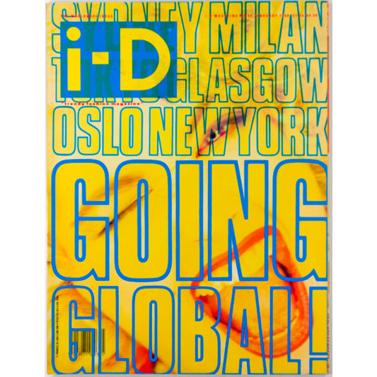 Global Issue Sydney Milan Glasgow Oslo New York I-D Magazine 1988