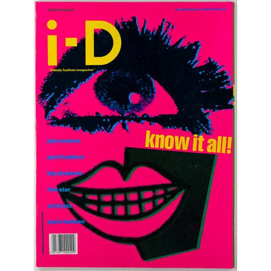 John Waters Acid Jazz Five Star Pool Hustlers i-D Magazine July 1988