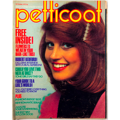 Robert Redford Exclusive interview Petticoat Magazine 14th October 1972