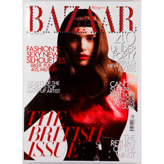 Harpers Bazaar magazine Swarovski crystal cover UK September 2007