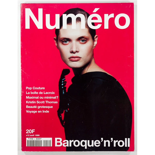 MALGOSIA BELA Kristin Scott Thomas MAGGIE RIZER Lacroix NUMERO 2 1999