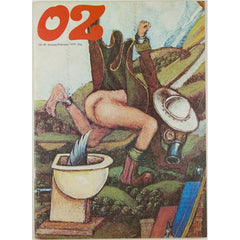 A Clockwork Orange Illustrated Oz Magazine No. 46 January 1973 Vtg