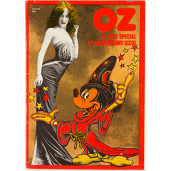 John Wilcock Underground Press 5th Anniversary Oz Magazine No 40 1972