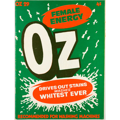 Anais Nin interviewed Female Energy issue Oz Magazine No. 29 from 1970