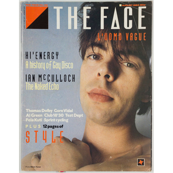 Ian McCulloch history of Gay Disco Fela Kuti The Face August 1984