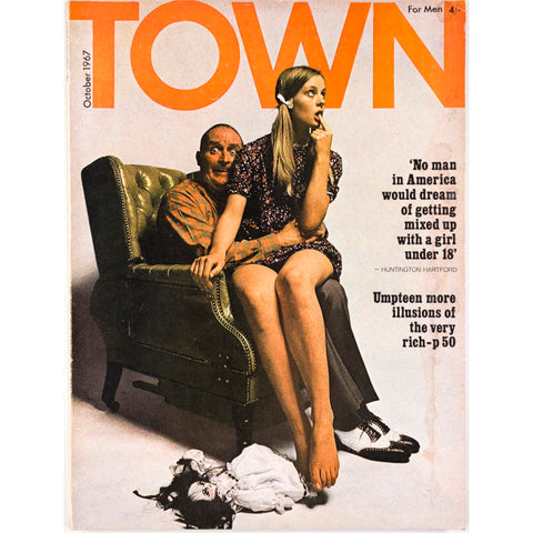 ALAN ALDRIDGE Harri Peccinotti DON McCULLIN TOWN magazine October 1967
