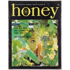 HONEY magazine August 1964 Tania Mallet PATTIE BOYD Peter McEnery VTG