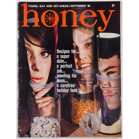 Honey Magazine UK September 1966 1960's Workwear