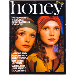 Honey Magazine UK March 1971 Penelope Tree Elliott Gould Women's Liberation
