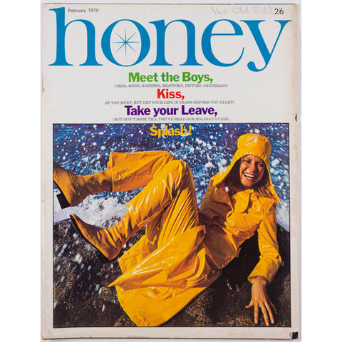 Honey Magazine UK February 1970 Teds Mods Rockers Beatniks Skinheads