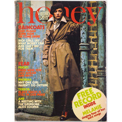 Honey Magazine UK October 1973 Monty Coles Judith Jamison  Winter fashion Alice Cooper