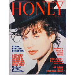 Honey Magazine UK July 1986 - Stephen Jones & Mark LeBon