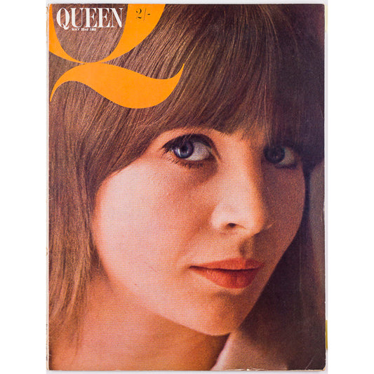 JANE ASHER Masks Sixties Fashion QUEEN MAGAZINE May 1962