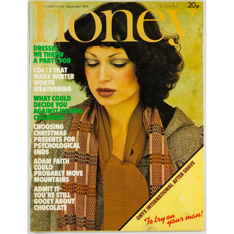 Honey Magazine UK December 1974 BIBA Party Shoot Adam Faith Leo Sayer