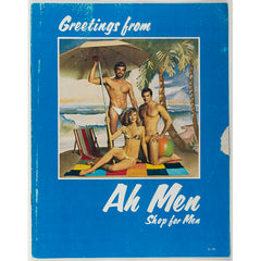 Ah Men vintage Californian mens catalogue featuring Rudi Gernreichs' Thong