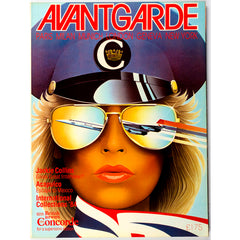 CONCORDE Jackie Collins Elton John Avantgarde magazine #25 Winter 1984