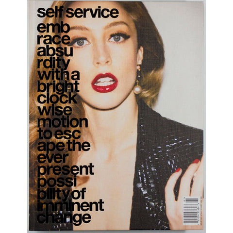 Self Service magazine No 30 2009 Raquel Zimmermann Spring Summer