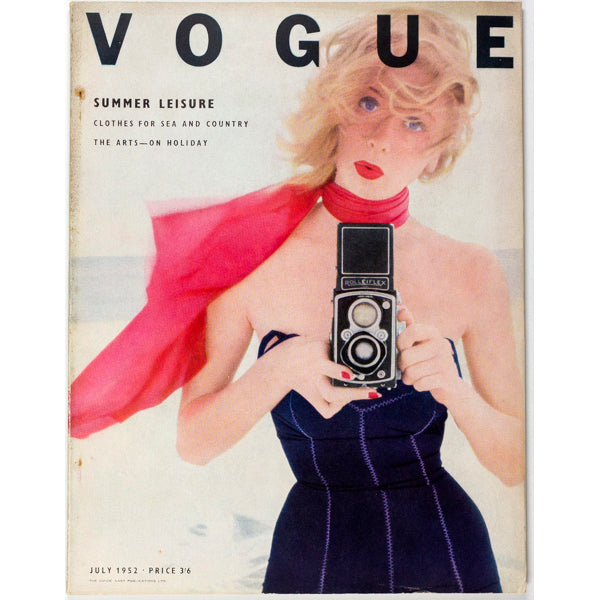 IRVING PENN John Deakin ALEXANDER LIBERMAN Henry Clarke VOGUE magazine July 1952