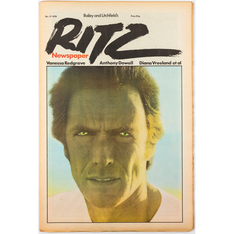 Vanessa Redgrave Diana Vreeland Billy Idol RITZ Magazine No 21 1978