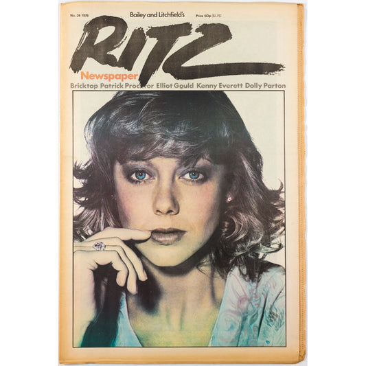 Jenny Agutter MARIE HELVIN Kenny Everett HELMUT NEWTON - RITZ magazine