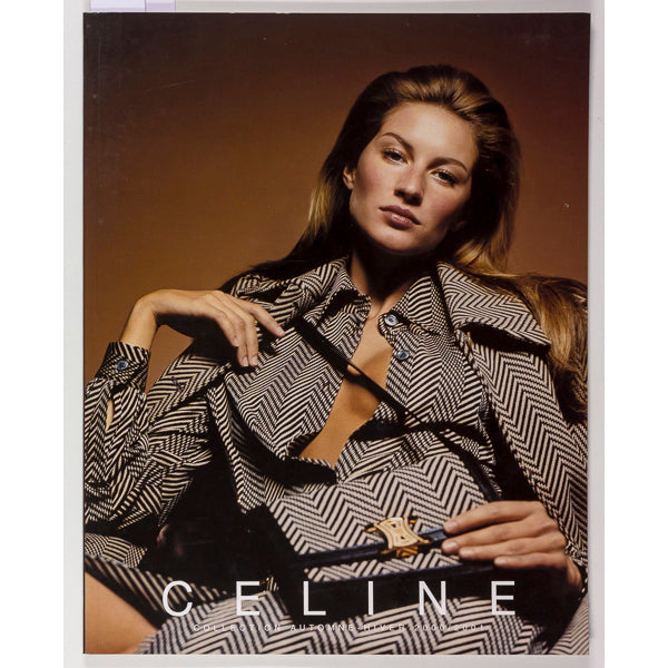 CELINE Gisele Bundchen PATRICK DEMARCHELIER Lookbook Autumn Winter 2000-2001