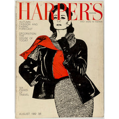 Grace Coddington Scotland Tweed Harpers Bazaar Magazine UK August 1962