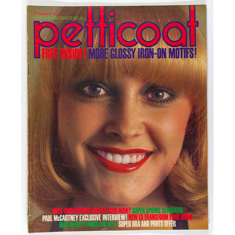 Paul & Linda McCartney interview Petticoat Magazine 17th February 1973