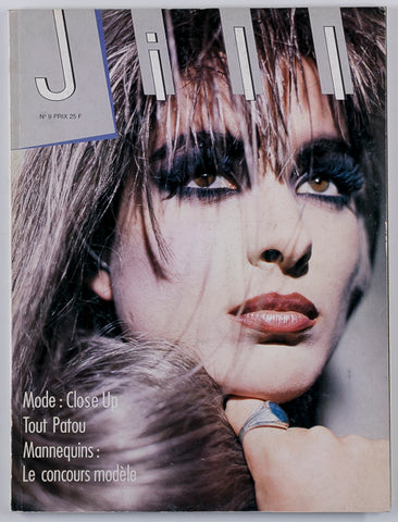 TONY VIRAMONTES Christian Lacroix ISABELLE ADJANI Jill magazine 9 1985