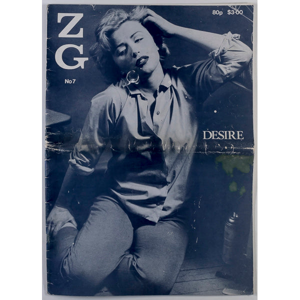 CINDY SHERMAN Malcolm McLaren KIM GORDON Mishima ZG magazine No.7 1983