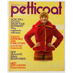 KEITH MOON Kim Kerrigan OLIVIA NEWTON JOHN 70s Petticoat magazine 1971