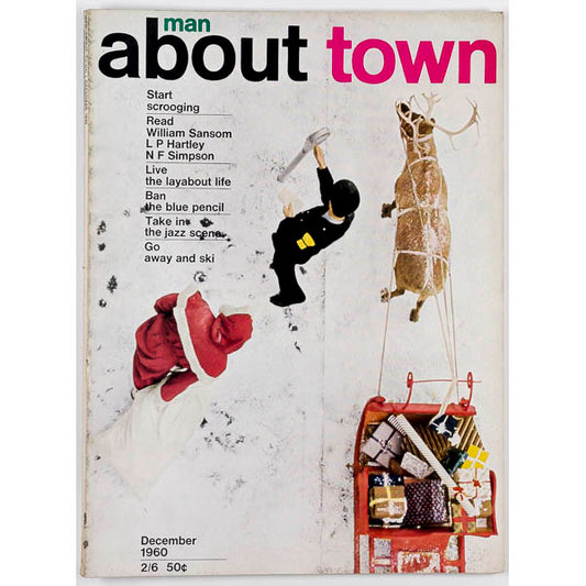 SKIWEAR Jazz PETER BLAKE Eduardo Paolozzi MAN ABOUT TOWN December 1960