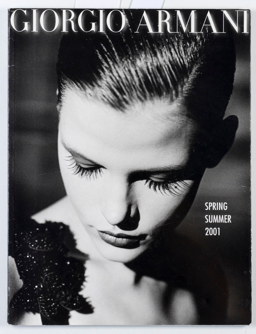 GIORGIO ARMANI Stella Tennant PETER LINDBERGH Bekah Jenkins LOOKBOOK SS 2001