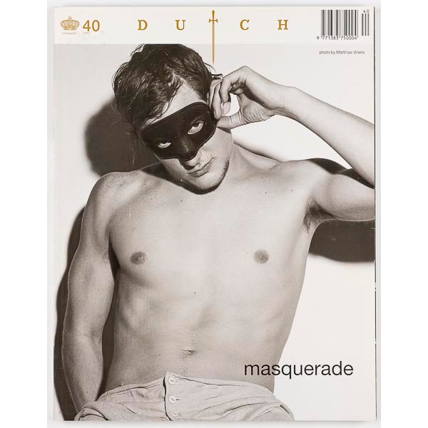 Dutch Magazine #40 2002 Masquerade STEVEN KLEIN Matthias Vriens